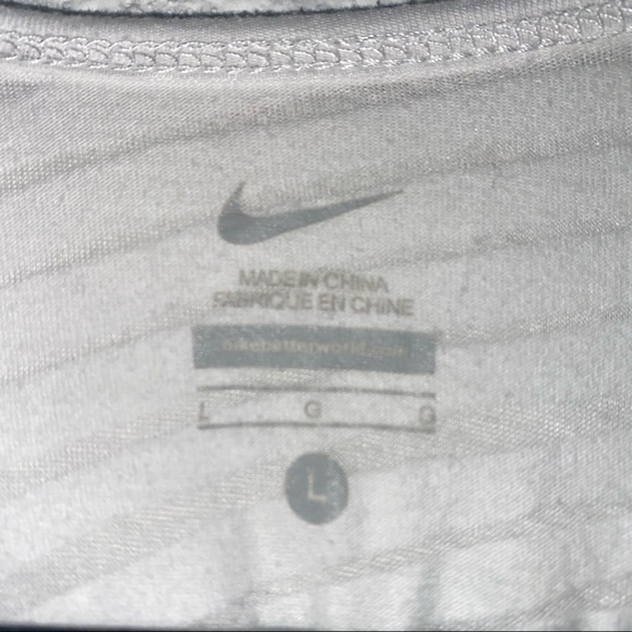Nike Racerback White Tank - Picture 5 of 8